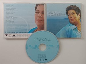 Cd o Mar e o Tempo Interprete Nana Caymmi (2002) [usado]