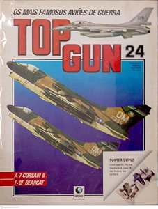 Revista Top Gun #24 - os Mais Famosos Aviões de Guerra Autor (1991) [usado]