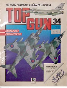 Revista Top Gun #34 - os Mais Famosos Aviões de Guerra Autor (1991) [usado]