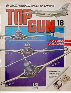 Revista Top Gun #18 - os Mais Famosos Aviões de Guerra Autor (1990) [usado]
