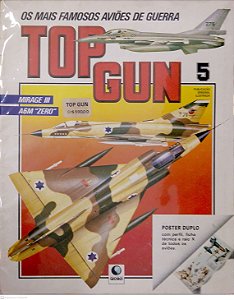 Revista Top Gun #5 - os Mais Famosos Aviões de Guerra Autor (1990) [usado]