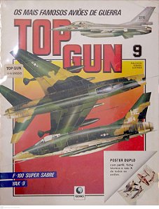 Revista Top Gun #9 - os Mais Famosos Aviões de Guerra Autor (1990) [usado]