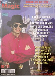 Revista Nations Of Magic #11 - Sur Les Traces de Michael Autor (1998) [usado]