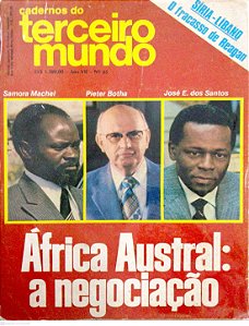 Revista Cadernos do Terceiro Mundo #65 - África Austral: a Negociação Autor (1984) [usado]