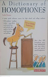 Livro a Dictionary Of Homophones Autor Presson, Leslie (1997) [usado]