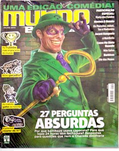 Revista Mundo Estranho #141 - 27 Perguntas Absurdas Autor (2013) [usado]