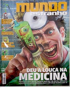 Revista Mundo Estranho #165 - Deu a Louca na Medicina Autor (2015) [usado]