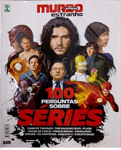Revista Mundo Estranho Especial #185-a - 100 Perguntas sobre Séries Autor (2016) [usado]