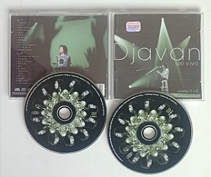 Cd ao Vivo - 2 Cds Interprete Djavan [seminovo]