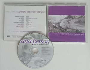 Cd que Eu Traga na Canção Interprete Ana Person [usado]