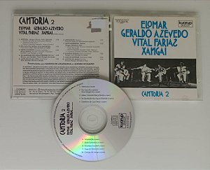 Cd Cantoria 2 Interprete Elomar, Geraldo Azevedo Etc. [usado]