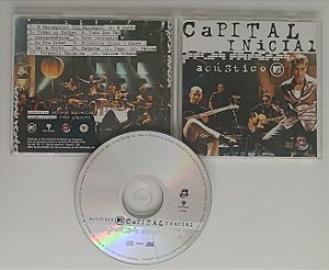 Cd Acústico Mtv Interprete Capital Inicial (2000) [usado]