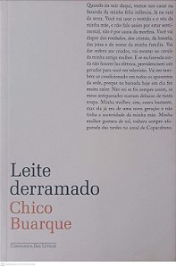 Livro Leite Derramado Autor Buarque, Chico (2009) [usado]