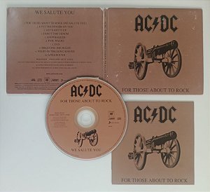 Cd For Those About To Rock Interprete Ac/dc [usado]