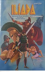 Livro Ilíada em Quadrinhos Autor Homero (2020) [usado]