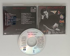 Cd All The Best ! Interprete Paul Mccartney (1988) [usado]