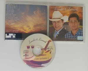 Cd um Sonhador Interprete Leandro e Leonardo (1998) [usado]