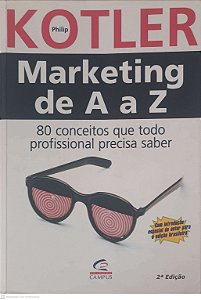 Livro Marketing de a Ee Z Autor Kotler, Philip (2003) [usado]