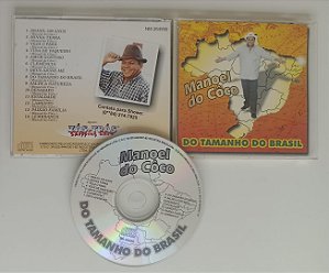 Cd do Tamanho do Brasil Interprete Manoel do Côco [usado]