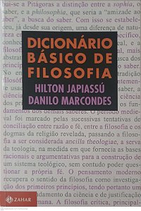 Livro Dicionário Básico de Filosofia Autor Japiassu, Hilton e Marcondes, Danilo (2006) [usado]