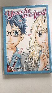Gibi Your Lie In April Nº 1 Autor Naoshi Arakawa [usado]