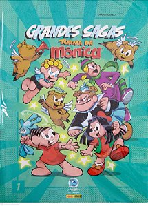 Gibi as Grandes Sagas da Turma da Mônica #1 Autor Sousa, Mauricio de (2025) [seminovo]