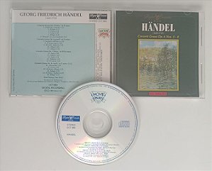 Cd Handel / Concerti Grossi Op. 6 Interprete Orquestras (1989) [usado]