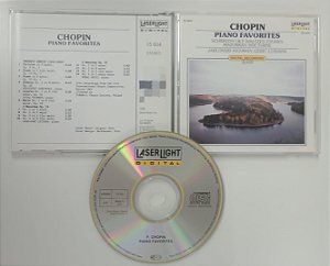 Cd Piano Favorites Interprete Chopin por Vários Artistas (1989) [seminovo]
