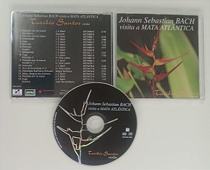 Cd Bach Visita a Mata Atlântica Interprete Turibio Santos [seminovo]