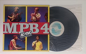 Disco de Vinil ao Vivo Interprete Mpb-4 (1989) [usado]