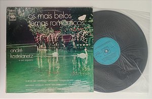 Disco de Vinil os Mais Belos Temas Românticos Interprete Orquestra (1970) [usado]