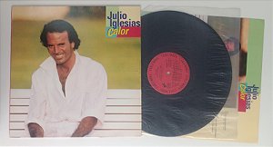 Disco de Vinil Calor Interprete Julio Iglesias (1992) [usado]