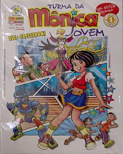Gibi #1 - Turma da Mônica Jovem (1ª Série) Autor Sousa, Mauricio de (2008) [usado]
