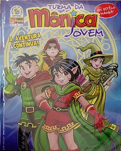 Gibi #2 - Turma da Mônica Jovem (1ª Série) Autor Sousa, Mauricio de (2008) [usado]