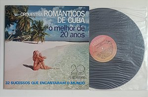 Disco de Vinil 32 Sucessos Interprete Orquestra Românticos de Cuba [usado]