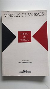 Livro Teatro em Versos Autor Moraes, Vinicius de (1995) [usado]