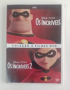 Dvd os Incríveis 1 e 2 Editora (2018) [usado]