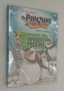 Dvd os Pinguins de Madagascar Editora (2012) [novo]