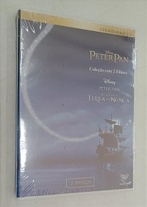 Dvd Peter Pan 1 e 2 Editora [novo]