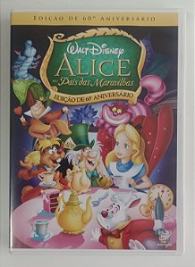 Dvd Alice no País das Maravilhas Editora (2011) [usado]