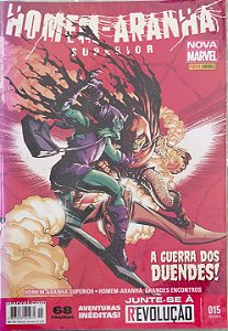 Gibi #15 - Homem-aranha Superior (1ª Série) Autor Slott, Dan (2015) [usado]