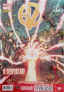 Gibi os Vingadores #4 (1ª Série) Autor Hickman, Jonathan (2014) [usado]