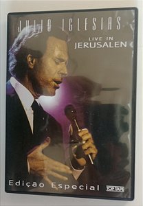 Dvd Julio Iglesias - Live In Jerusalen Editora (2004) [usado]