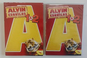 Dvd Alvin e os Esquilos 1 e 2 Editora (2010) [seminovo]