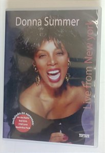 Dvd Donna Summer - Live From New York Editora (2009) [seminovo]