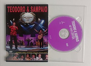 Dvd Teodoro e Sampaio - ao Vivo Editora (2004) [usado]