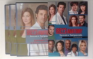 Dvd Grey''s Anatomy - Terceira Temporada Editora [usado]