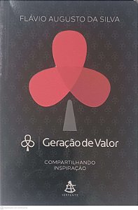 Livro Geracao de Valor Autor Silva, Flavio Augusto da (2014) [usado]
