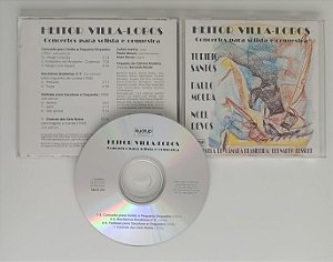 Cd Concertos Heitor-villa-lobos Interprete Turibio Santos, Paulo Moura [seminovo]