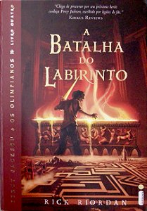 Livro a Batalha do Labirinto [percy Jackson e os Olimpianos; 4] Autor Riordan, Rick (2010) [seminovo]